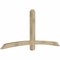 Ekena Millwork Bellingham Rough Sawn Timber Gable Bracket, Douglas Fir, 84"W x 38"H x 4"D x 4"F, 11/12 Pitch GBW084X38X0404BEL00RDF - alternate 3